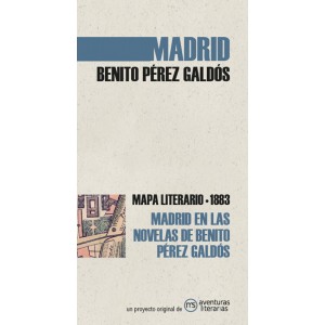 Mapa Madrid De Benito Pérez Galdós