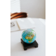 Bola del mundo pequeña. Mapa físico