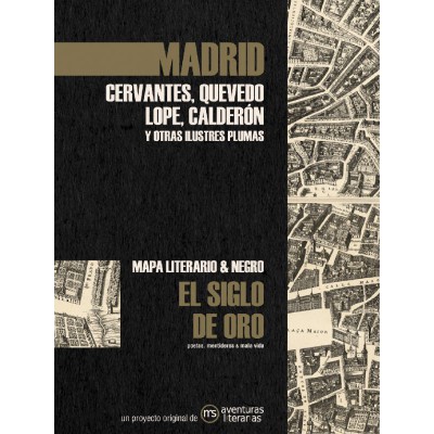 Mapa Madrid con el siglo de Oro