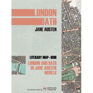 Map of London. Jane Austen