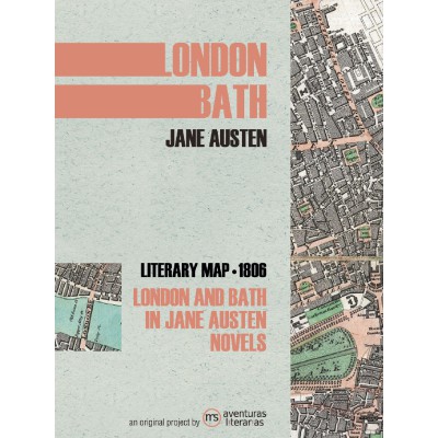 Map of London. Jane Austen