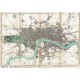 Map of London. Jane Austen