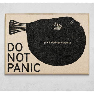 Lámina Que no cunda el pánico