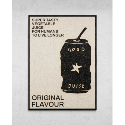 Lámina Zumo de verduras súper sabroso