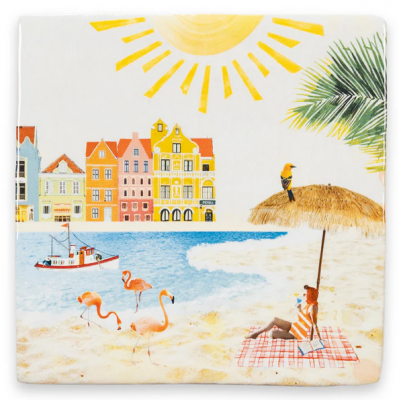 Azulejo Te cuidaremos