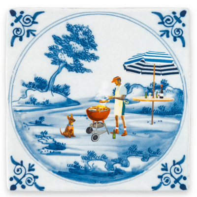 Azulejo ¿Qué está cocinando?