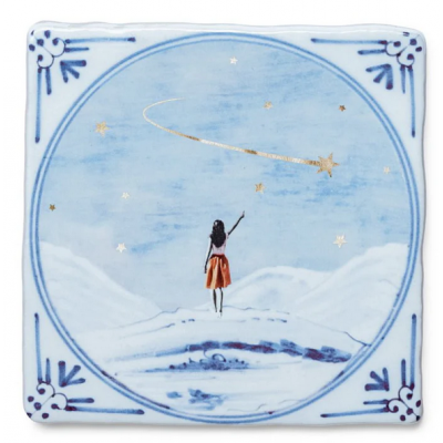 Azulejo Que tus deseos se hagan realidad