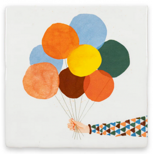 Azulejo Un día alegre