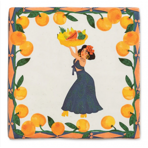 Azulejo Señorita Buen rollo