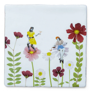 Azulejo Liberemos nuestras mentes