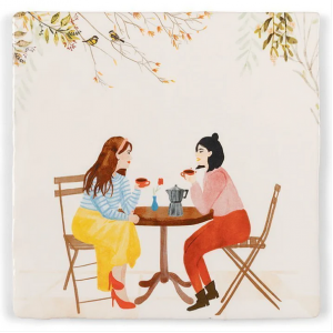 Azulejo La hora del café