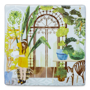 Azulejo Mi vegetación