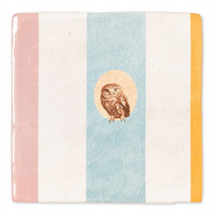 Azulejo La sabiduría del búho