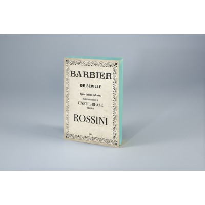Cuaderno Ópera Le Barbier de Séville