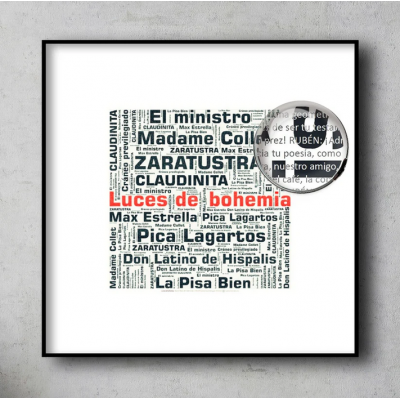 Lámina Luces de bohemia