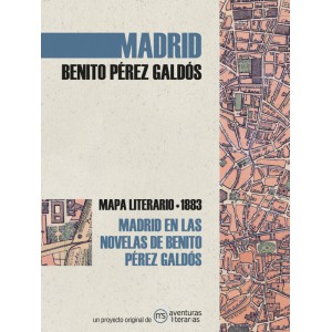 Mapa Madrid De Benito Pérez Galdós