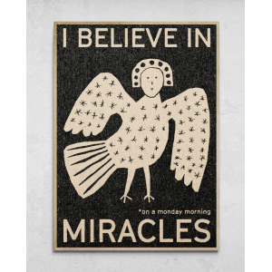 Lámina Creo en los milagros