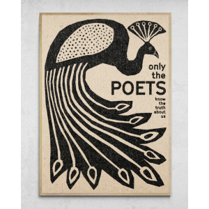 Lámina Solo los poetas