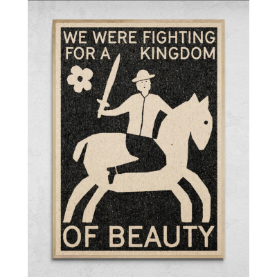 Lámina Un reino de belleza