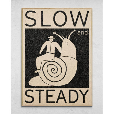 Lámina Lento, pero seguro