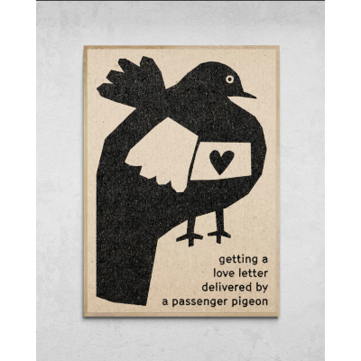 Lámina Una carta de amor