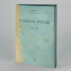 Cuaderno Diarío íntimo