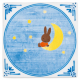 Azulejo Miffy en la luna 2
