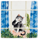 Azulejo Gato mimoso