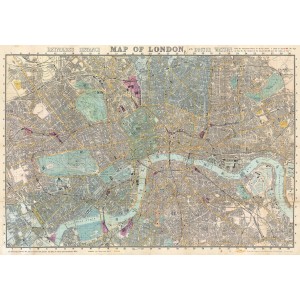 Mapa Londres de Sherlock Holmes