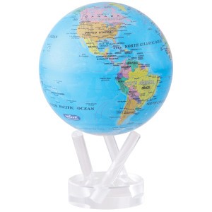small world globe. Politic map